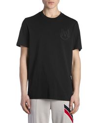Moncler - Cotton Logo Tee - Lyst