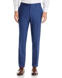 Canali - Capri Melange Solid Slim Fit Dress Pants - Lyst