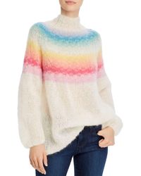 rose carmine cardigan