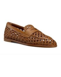 Stuart Weitzman - Spencer Woven Loafers - Lyst