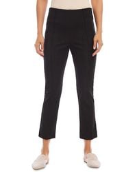 Karen Kane - Cropped Seam Front Pants - Lyst