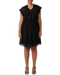 Estelle - Utah Chiffon Mini Dress - Lyst