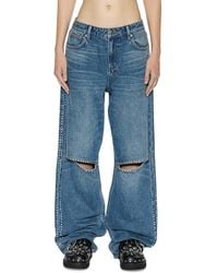 Ksubi - High Rise Wide Leg Jeans - Lyst