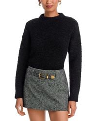 Aqua - Boucle Sweater - Lyst
