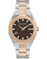 Ferragamo - Edge Bracelet Watch, 40Mm - Lyst