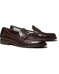 Tory Burch - Classic Leather Penny Loafers - Lyst