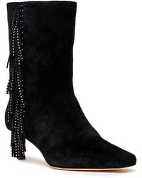 PAIGE - Aya Mid Calf Boots - Lyst