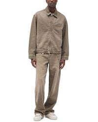 Represent - Collared Denim Jacket - Lyst