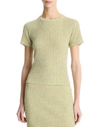 Vince - Short Sleeved Crewneck Tee - Lyst