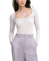 MARCELLA - Melody Sheer Top - Lyst