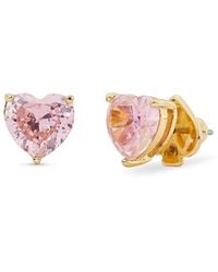 Kate Spade - My Love Color Heart Stud Earrings - Lyst