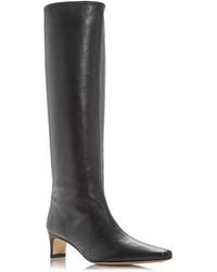 STAUD - Wally Leather Tall Boots - Lyst