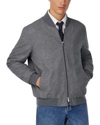 BOGGI - Padded Bomber Jacket - Lyst