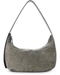 STAUD - Large Demy Suede Shoulder Bag - Lyst