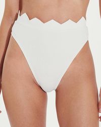 ViX - Vix Firenze Imani Laser Cut High Waist Bikini Bottom - Lyst