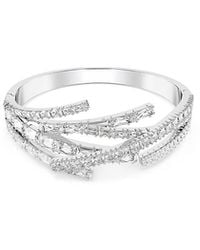 Swarovski - Matrix Bangle Bracelet - Lyst