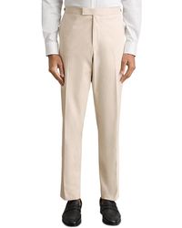 Reiss - Putney Cotton Blend Regular Fit Suit Pants - Lyst