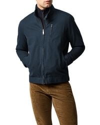 Rodd & Gunn - Armitage Cotton Twill Harrington Jacket - Lyst