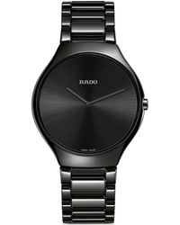 Rado True Thinline Le Corbusier Watch - Black