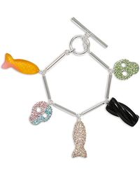 Tory Burch - X Bonbon Fish & Skull Charm Bracelet - Lyst