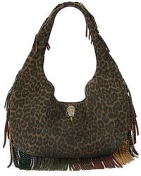 Kurt Geiger - Shoreditch Large Fringe Hobo Bag - Lyst