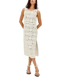 Rails - X L Space Calla Crochet Midi Dress - Lyst
