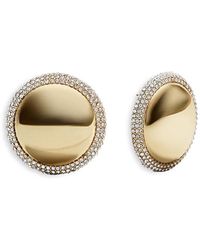 BaubleBar - Pamela Pave Disc Statement Stud Earrings - Lyst
