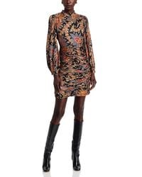 Kobi Halperin - Elizabeth Long Sleeve Mini Dress - Lyst