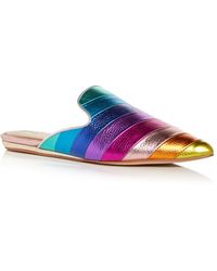 kurt geiger kita rainbow mules
