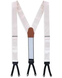 Trafalgar - Sutton Formal Solid Color Silk Brace - Lyst