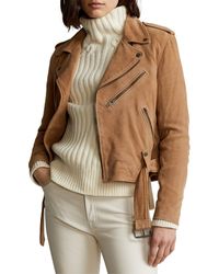 Ralph Lauren Leather jackets for Women - Up to 30% off at Lyst.com