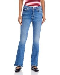 Mother - High Waisted Weekender Skimp Jeans - Lyst