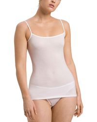 Hanro - Ultralight Cotton Cami - Lyst