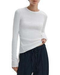 Rag & Bone - The Essential Rib Knit Tee - Lyst