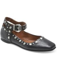 Free People - Mystic Ankle Strap Mary Jane Studded Flats - Lyst