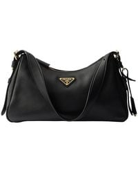 Prada - Aimee Medium Leather Shoulder Bag - Lyst