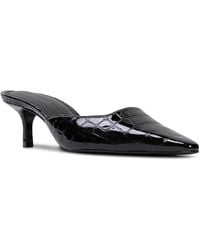 Black Suede Studio - Pointed Pumps - Lyst