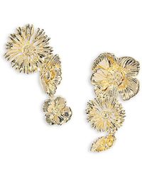 Kendra Scott - Cailey Flower Statement Earrings - Lyst