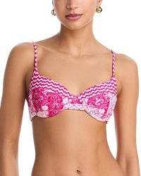 Ramy Brook - Printed Mona Bikini Top - Lyst