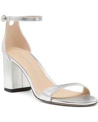Stuart Weitzman - Nudist Block 75 Sandals - Lyst