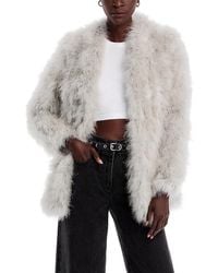 Lamarque - Rabea Feather Coat - Lyst