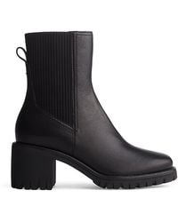 Rag & Bone - 65Mm Corey Leather Chelsea Boots - Lyst