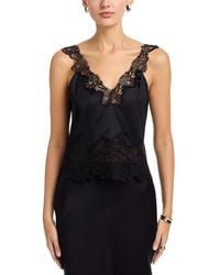 Ramy Brook - Jen Lace Trim Top - Lyst