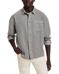 FRAME - Modern Long Sleeve Button Front Shirt - Lyst