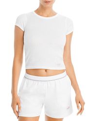 Alexander Wang - Cotton Short Sleeve Tee - Lyst