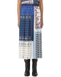 Weekend by Maxmara - Luna Pleated Midi Skirt - Lyst
