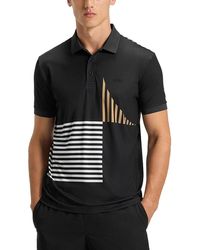 BOSS - Paddy Striped Polo - Lyst