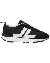 Lanvin - Bumpr Nylon Sneakers - Lyst