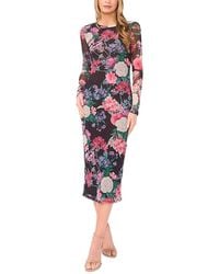 Ted Baker Kilyiee Cross Over Knitted Skater Dress in Pink | Lyst