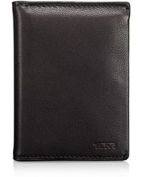 tumi mens card case